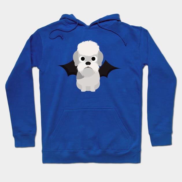 Dandie Dinmont Halloween Fancy Dress Costume Hoodie by DoggyStyles